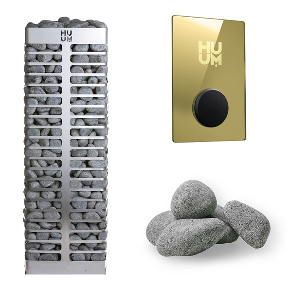 HUUM STEEL 10.5STU Pkg STEEL Series 10.5kW Sauna Heater Package