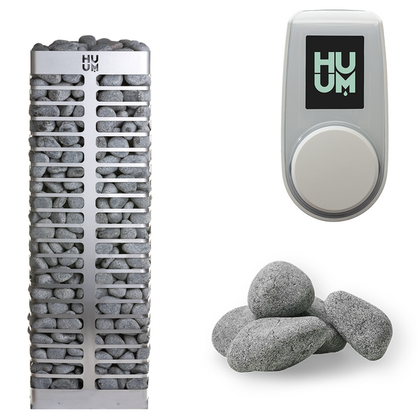 HUUM STEEL 10.5STU Pkg STEEL Series 10.5kW Sauna Heater Package