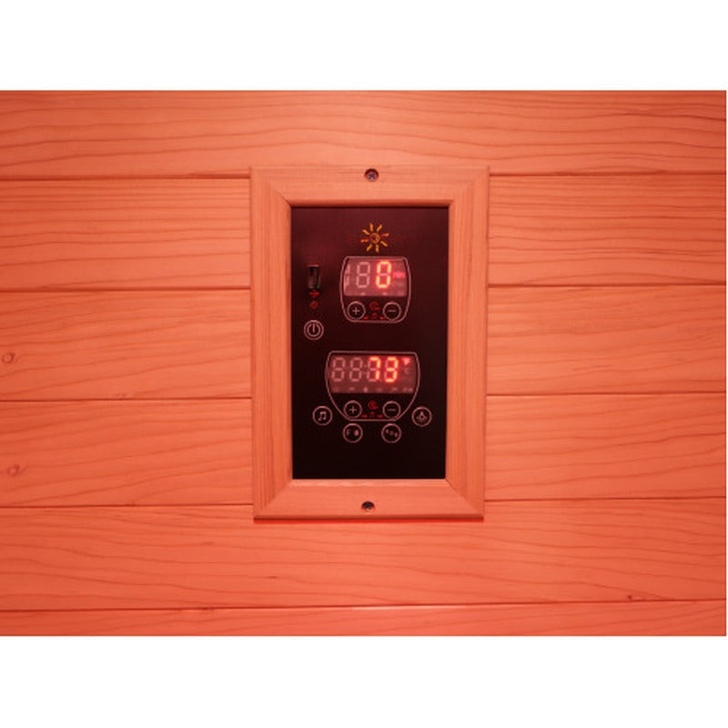 SunRay Logan 2-Person Outdoor Infrared Sauna