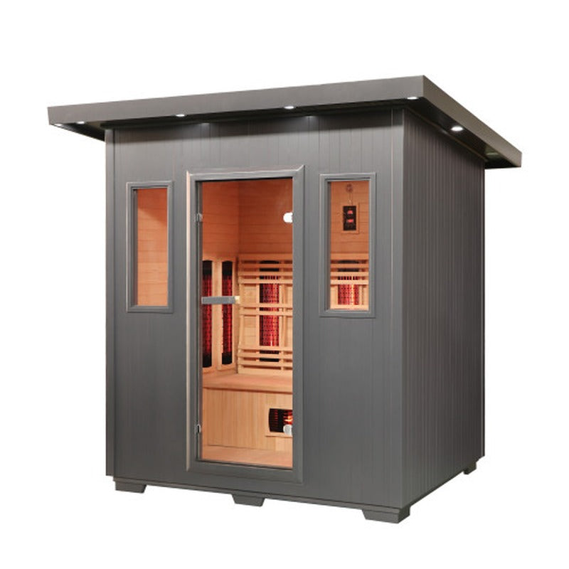 SunRay Pacific 4-Person Outdoor Infrared Sauna