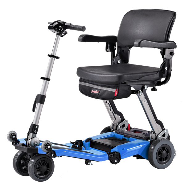 Experience 4mph freedom with FreeriderUSA Luggie Super Chair's top speed.