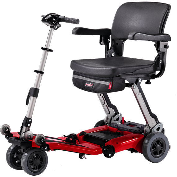 17in seat width offers comfort on FreeriderUSA Luggie Super Chair.