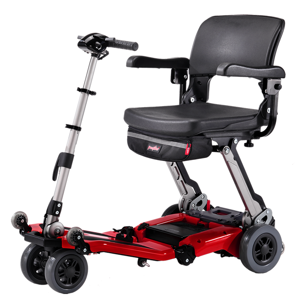 17in seat width offers comfort on FreeriderUSA Luggie Super Chair.