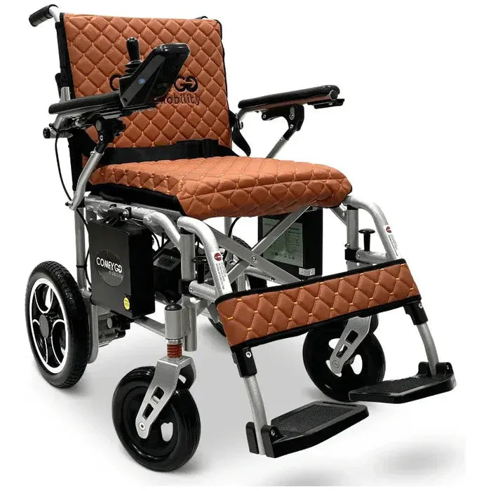 ComfyGO X-7 Lightweight Foldable Electric Wheelchair For Travel