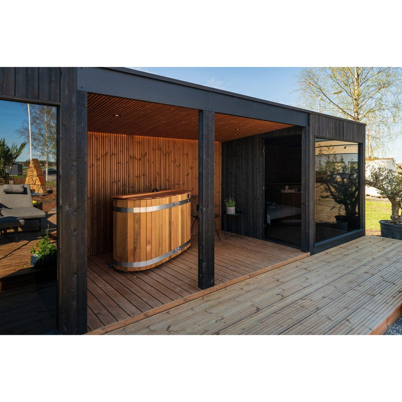 ThermaSol Nordic Misty Terrace Outdoor Terrace for Sauna Cabin