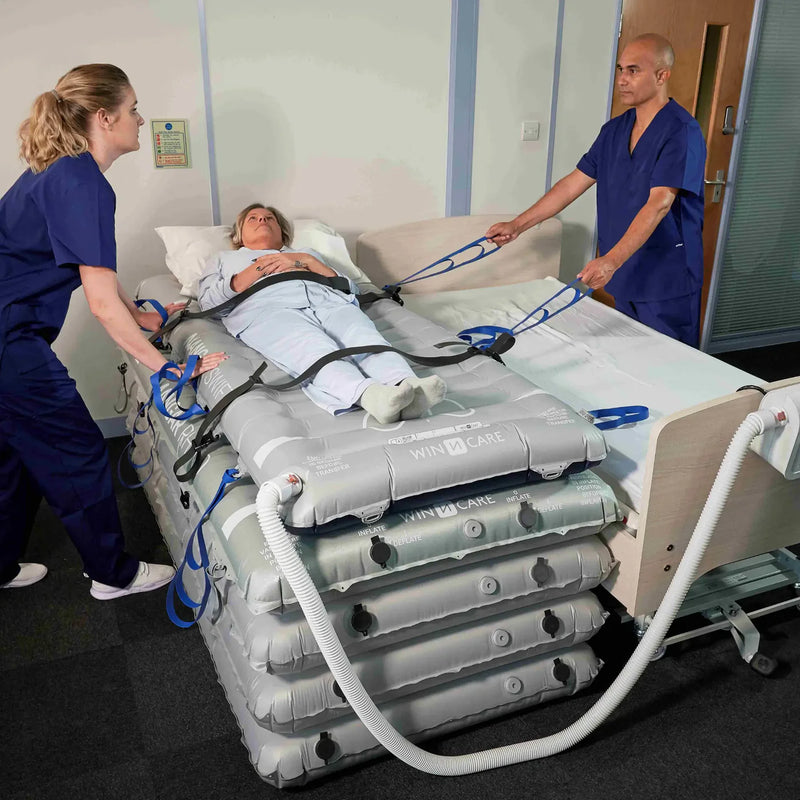 Joerns Healthcare Mangar Rhino Lifting Cushion with Airflo Duo Compressor and Carry Bag