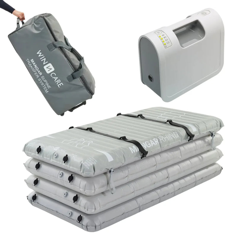 Joerns Healthcare Mangar Rhino Lifting Cushion with Airflo Duo Compressor and Carry Bag
