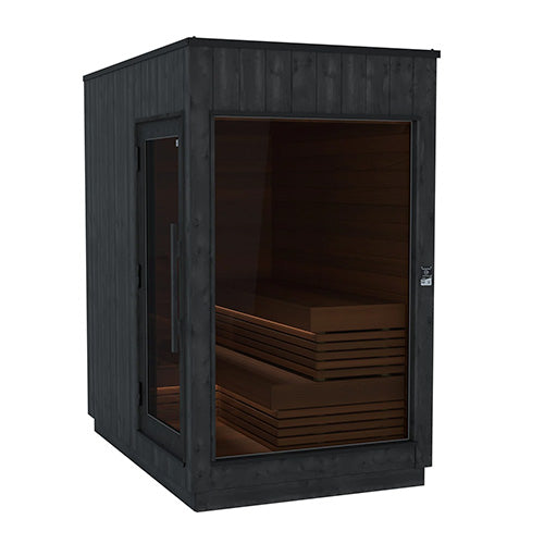 ThermaSol Nordic Misty Fully Assembled Outdoor Sauna Cabin