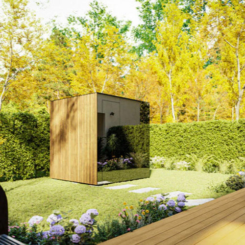ThermaSol Spectra Fully Assembled Outdoor Sauna Cabin