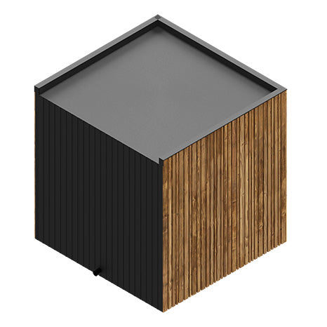 ThermaSol Spectra Fully Assembled Outdoor Sauna Cabin