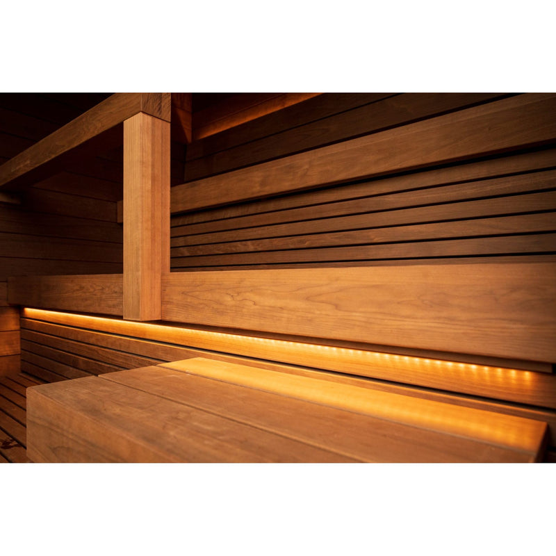 ThermaSol Nordic Misty Fully Assembled Outdoor Sauna Cabin