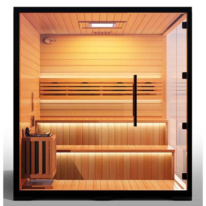Medical Saunas 4-6 Person Traditional 8 Plus Sauna