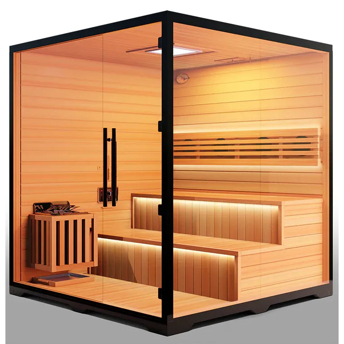 Medical Saunas 4-6 Person Traditional 8 Plus Sauna