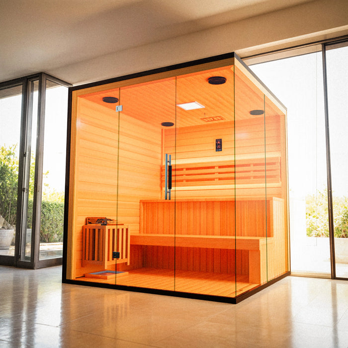 Medical Saunas 4-6 Person Traditional 8 Plus Sauna