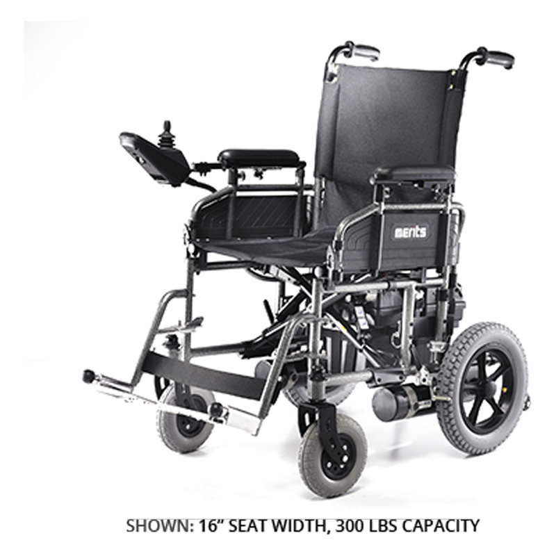 Merits Health P101 Travel-Ease Electric Folding Power Chair