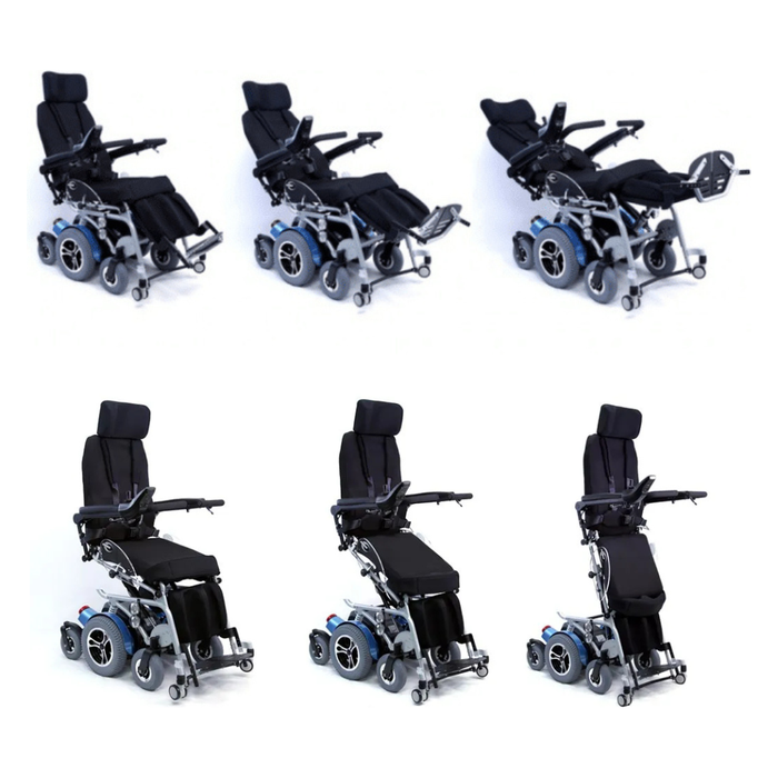 Karman XO-505 Fully Powered Standing Wheelchair with Power Recline & Power Legrest