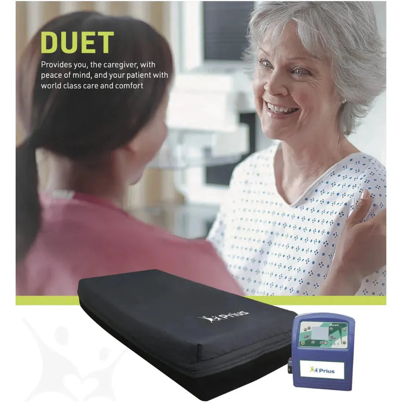 Prius Healthcare Low-Air-Loss Duet Mattress System