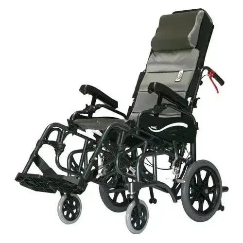 Karman Foldable Aluminum VIP 515 Tilt in Space Wheelchair 34lbs