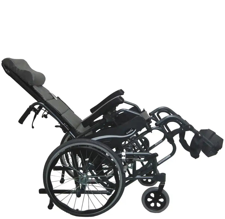 Karman VIP-515 Tilt-in-Space Wheelchair Full T6 Aluminum Fold-able