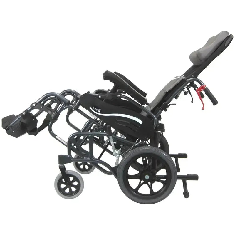 Karman Foldable Aluminum VIP 515 Tilt in Space Wheelchair 34lbs