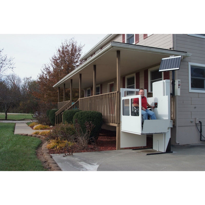 Staying Home  Vertical Platform Lift