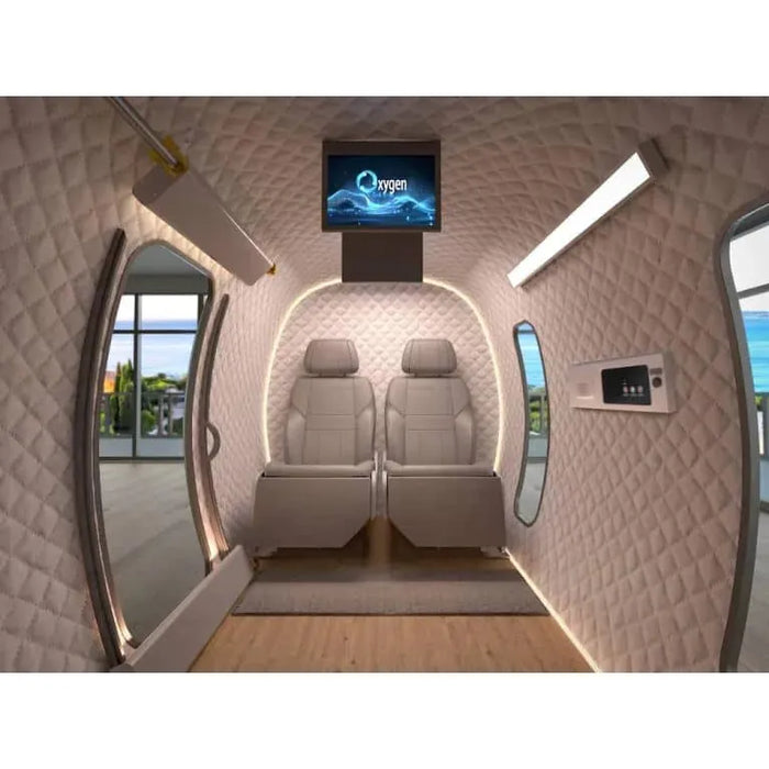 Exercise-Ready Hyperbaric Multiplace Plus Walk-in Hard Shell Oxygen Chamber