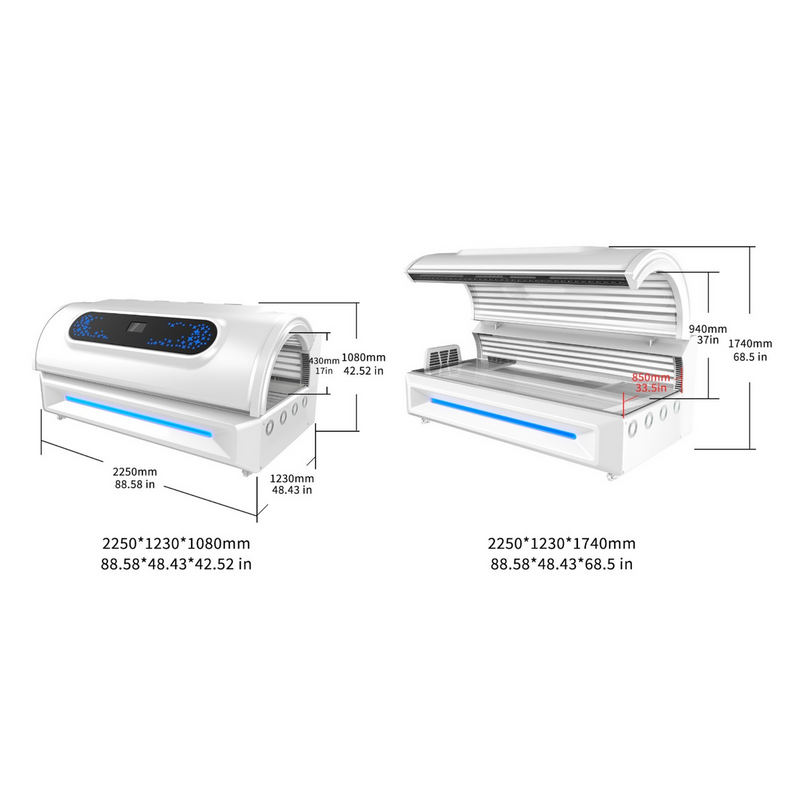 Merican - M6N plus Red Light Therapy Bed