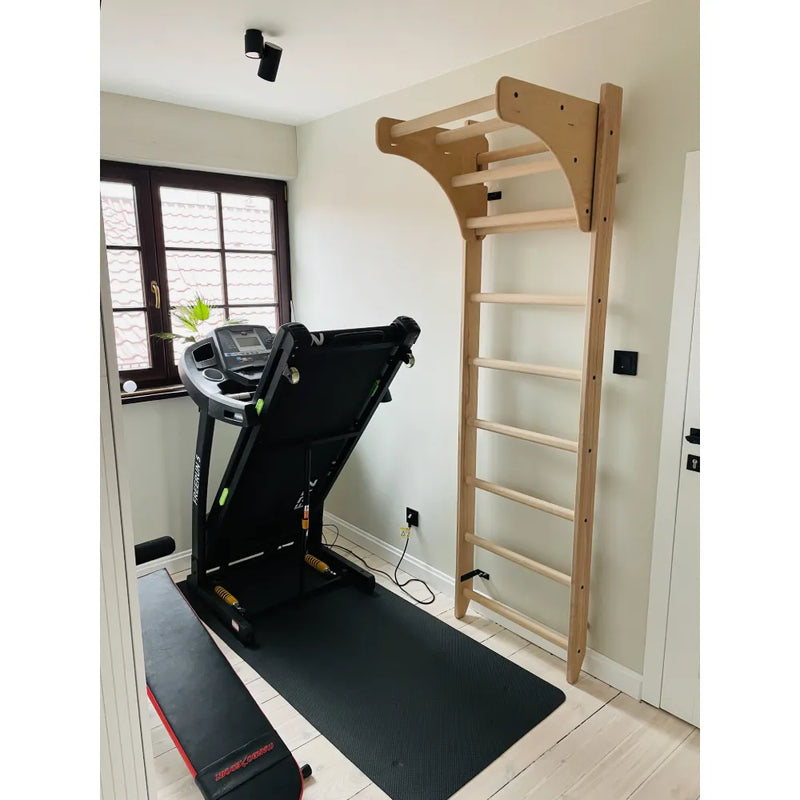 BenchK - Series 1 111 + A204 Wooden Wall Bars For Kids Room