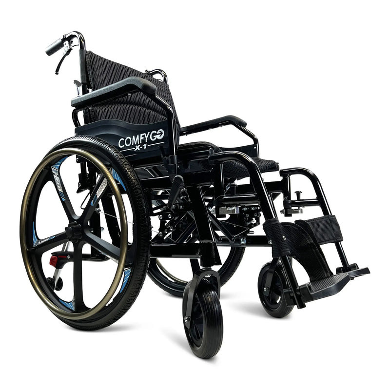 ComfyGo X-1 Lightweight Manual Wheelchair