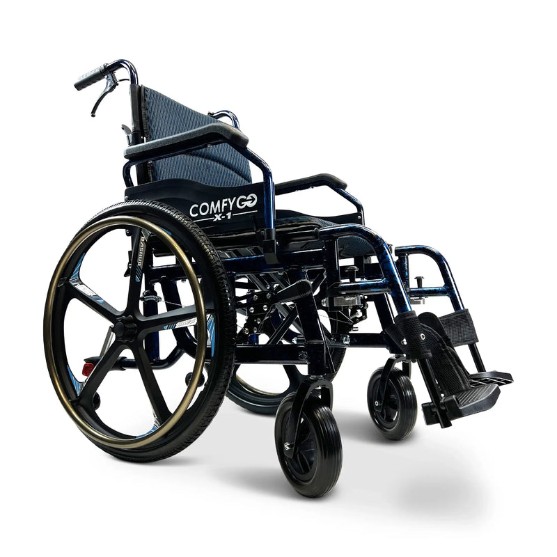 ComfyGo X-1 Lightweight Manual Wheelchair