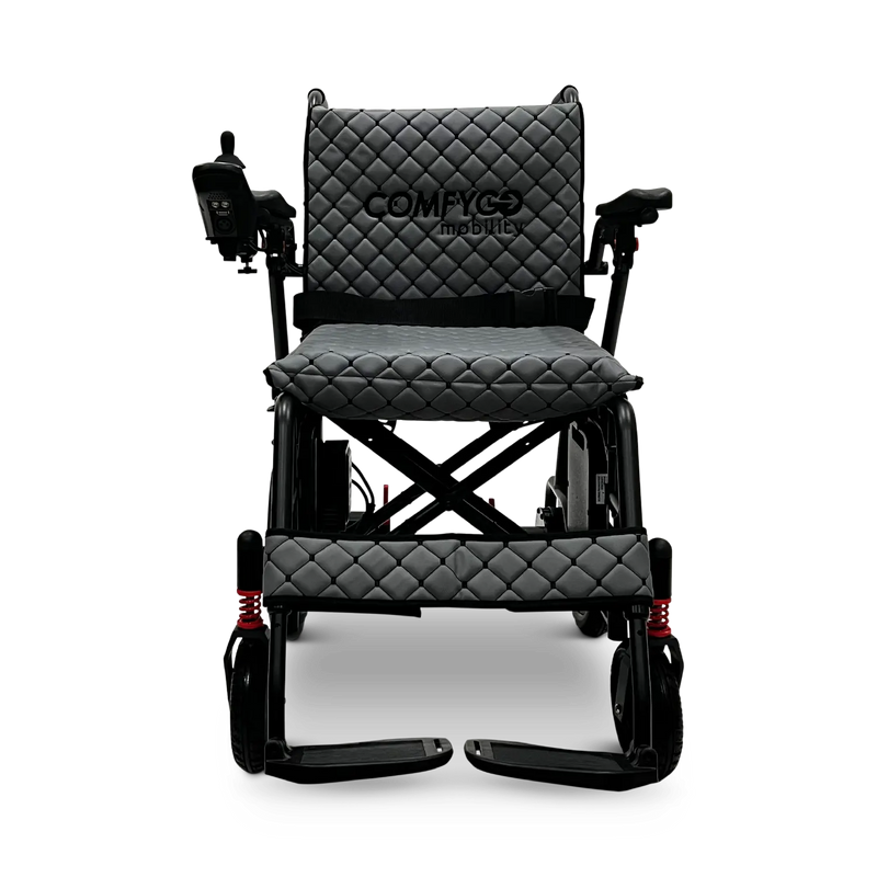 X-7 ComfyGO Ultra-Lightweight Dual Battery Electric Wheelchair
