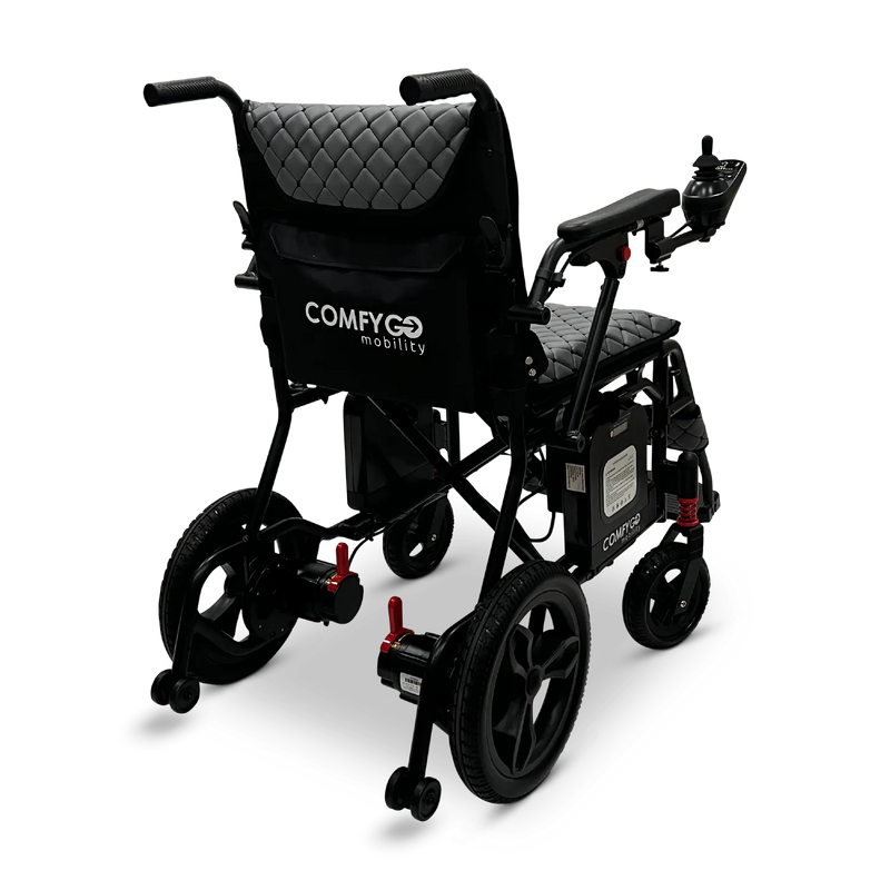 X-7 ComfyGO Ultra-Lightweight Dual Battery Electric Wheelchair