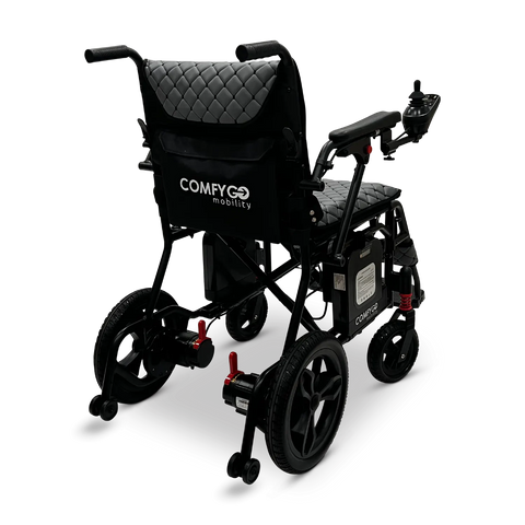 X-7 ComfyGO Ultra-Lightweight Dual Battery Electric Wheelchair