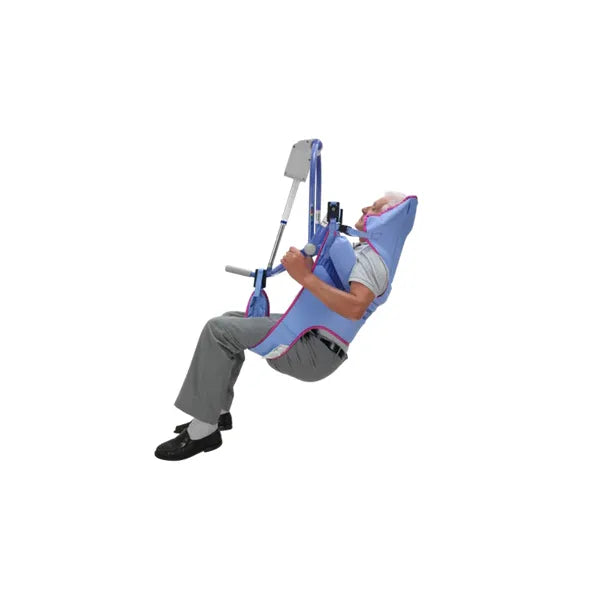 Arjo Patient Lift 4-Point Clip Toileting Sling with Head Support