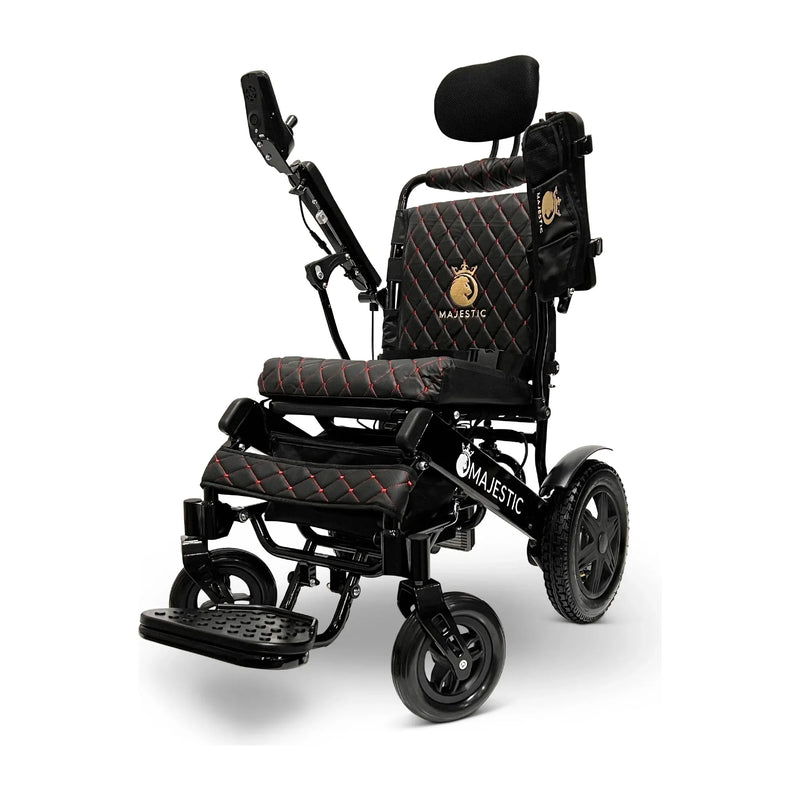 ComfyGo Majestic IQ-9000 Long Range Folding Electric Wheelchair With Optional Auto-Recline