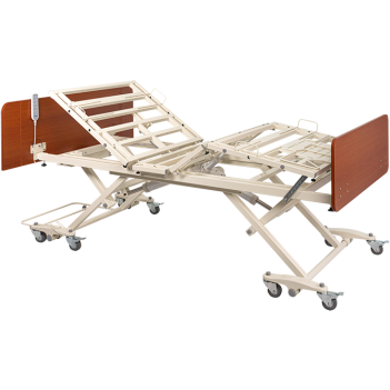 Dynarex DB600 Bariatric HD LTC Bed w/ Composite Rail