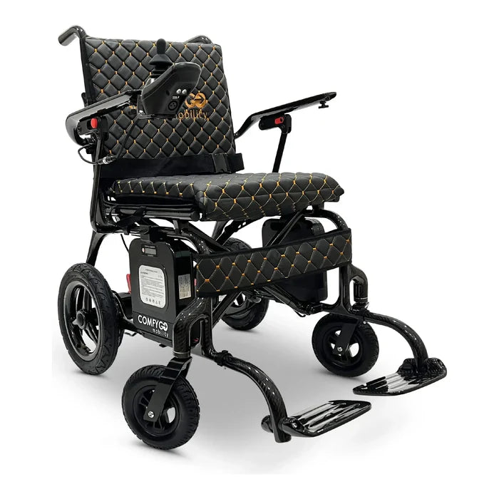 ComfyGo Phoenix Lightweight Carbon Fiber Folding Electric Wheelchair