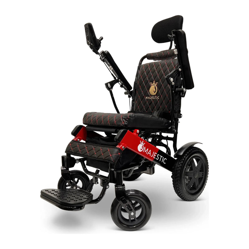 ComfyGo Majestic IQ-9000 Long Range Folding Electric Wheelchair With Optional Auto-Recline