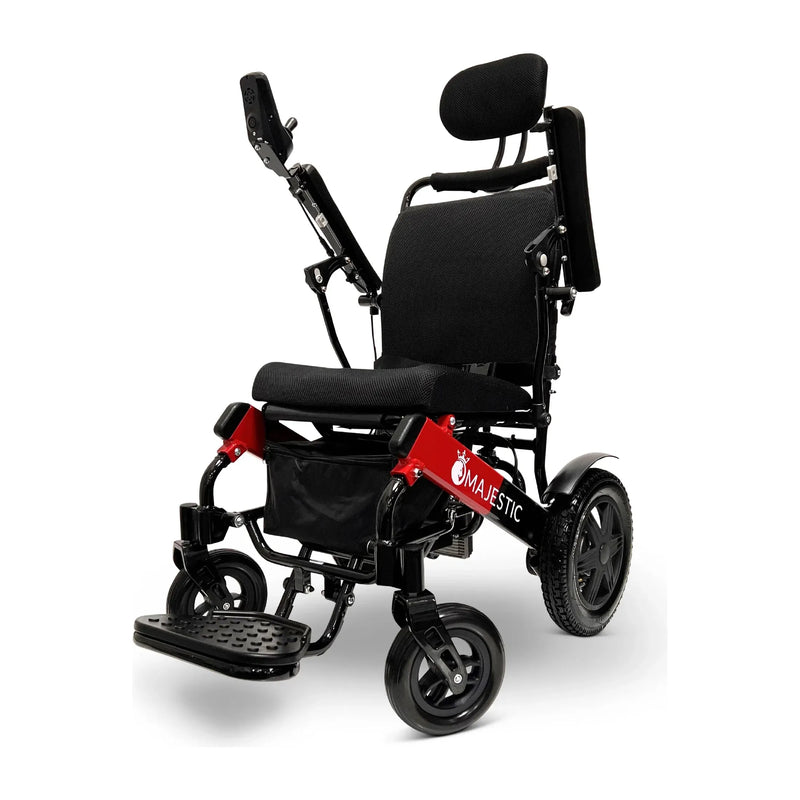 ComfyGo Majestic IQ-9000 Long Range Folding Electric Wheelchair With Optional Auto-Recline