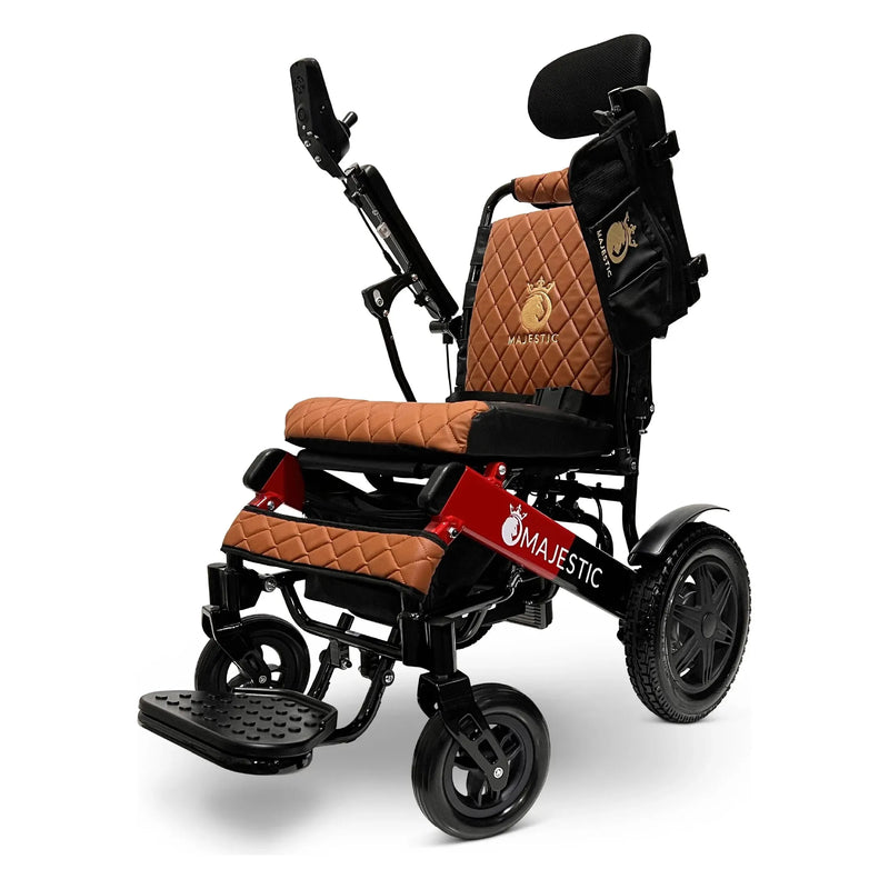 ComfyGo Majestic IQ-9000 Long Range Folding Electric Wheelchair With Optional Auto-Recline
