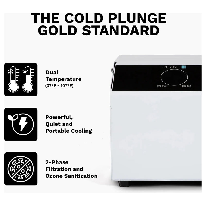 Revive 6 Person Traditional Sauna & Inflatable Barrel Plunge