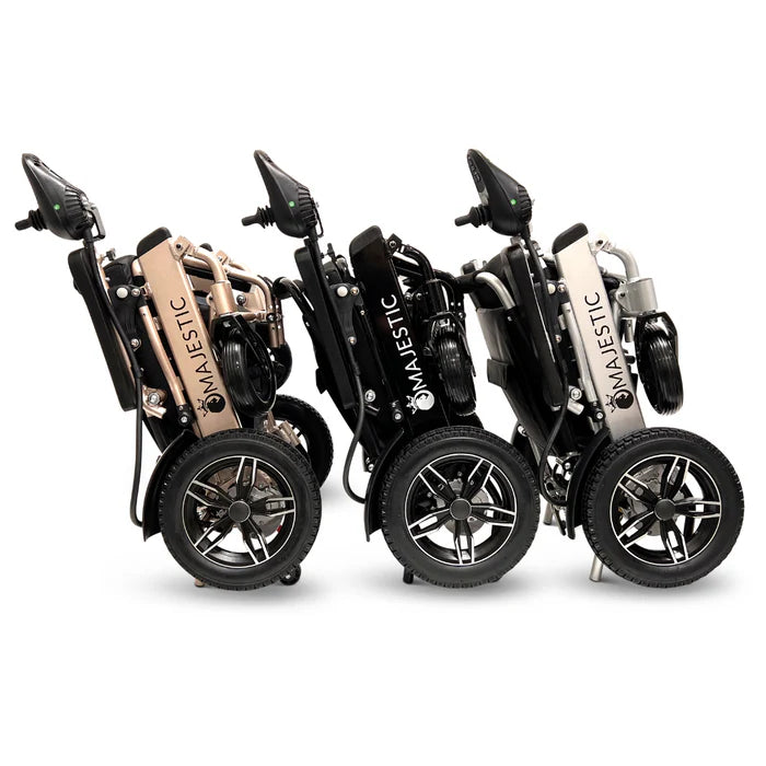 ComfyGo IQ-8000 MAJESTIC Folding Lightweight Electric Wheelchair