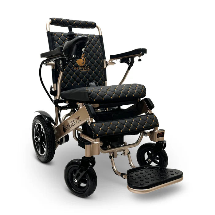 ComfyGo IQ-8000 MAJESTIC Folding Lightweight Electric Wheelchair