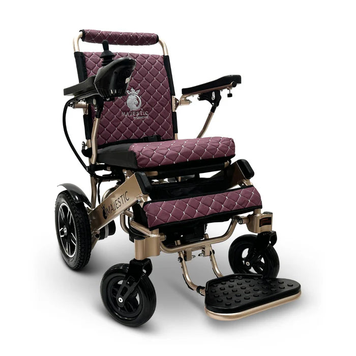 ComfyGo IQ-8000 MAJESTIC Folding Lightweight Electric Wheelchair