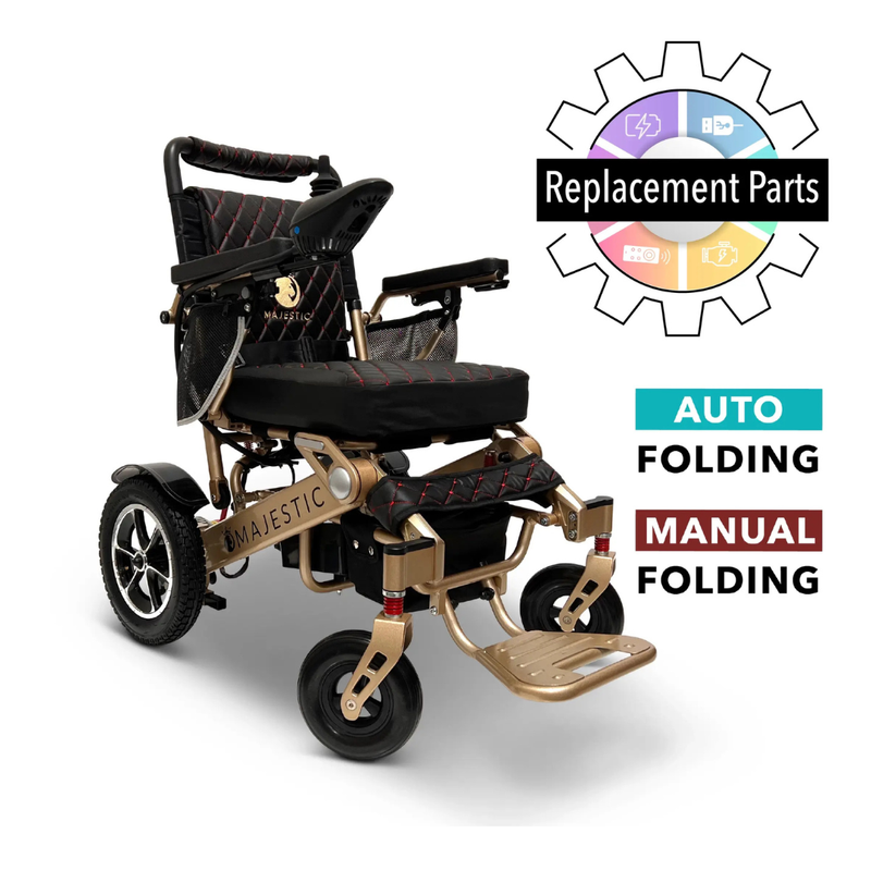ComfyGo IQ-7000 Electric Wheelchair Replacement Parts