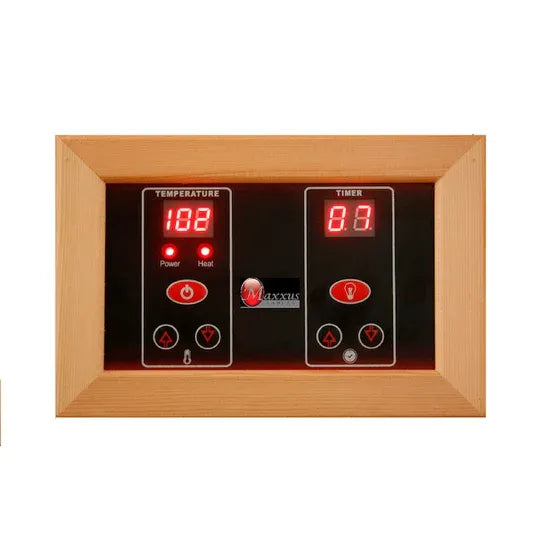 Maxxus 4-Person Near Zero EMF FAR Infrared Sauna (Canadian Hemlock)