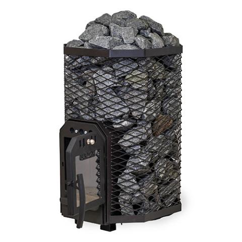 Cozy Heat Pkg Wood-Burning Sauna Stove Package, Up to 18kW