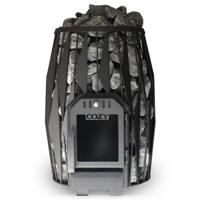 Cozy Heat OG Pkg Wood-Burning Sauna Stove Package, Up to 18kW