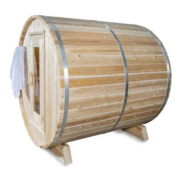 Dundalk Canadian Timber Harmony 4 Person White Cedar Sauna CTC22W