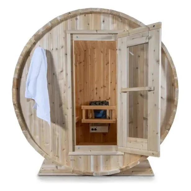 Dundalk Canadian Timber Harmony 4 Person White Cedar Sauna CTC22W